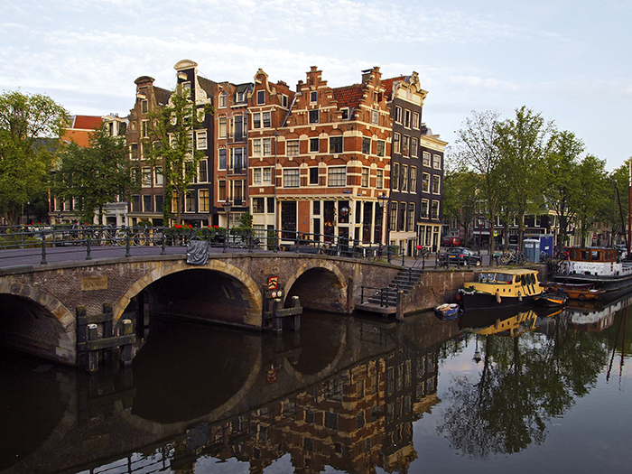 Bruggen in westelijk Amsterdam